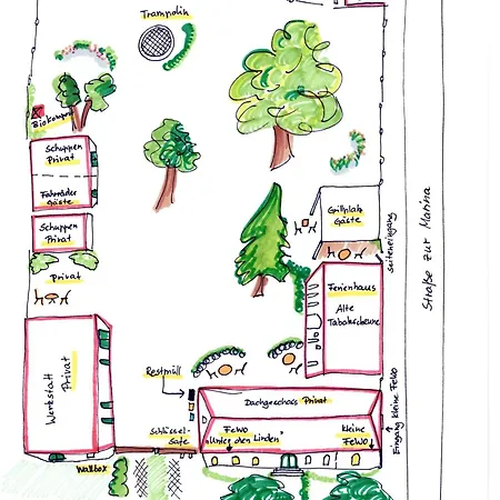 Appartement Ferienwohnung Buchholz An Der Mueritz Mit Grossem Naturgarten Buchholz (Mecklenburg-Vorpommern)